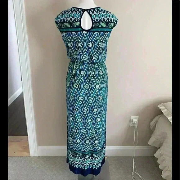 Patterned Maxi Summer Dress - Picture 8 of 11